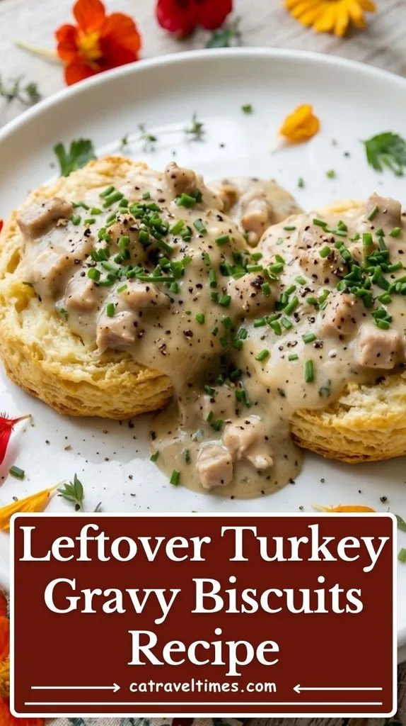 Leftover Turkey Gravy Biscuits Recipe