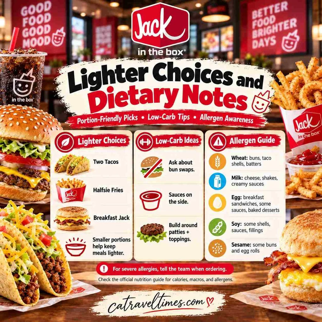 Lighter Choices and Dietary Notes