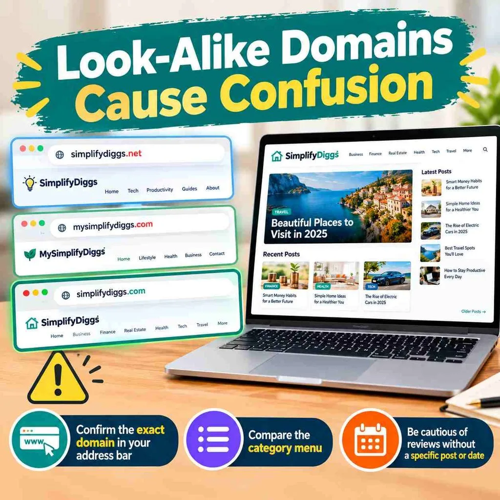 Look Alike Domains Cause Confusion