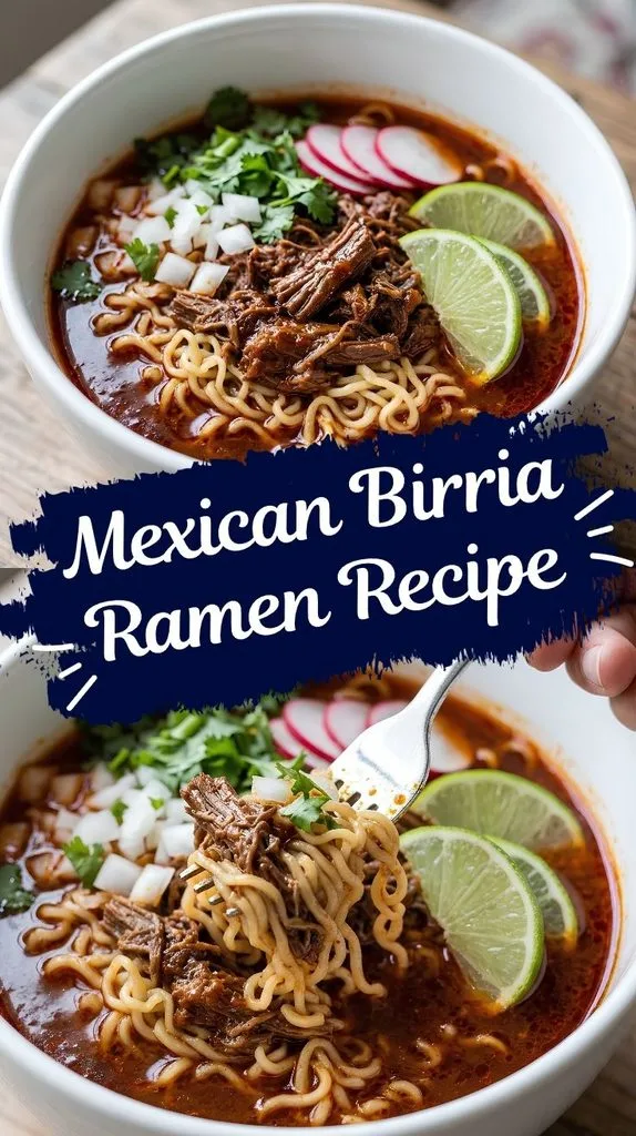 Mexican Birria Ramen Recipe
