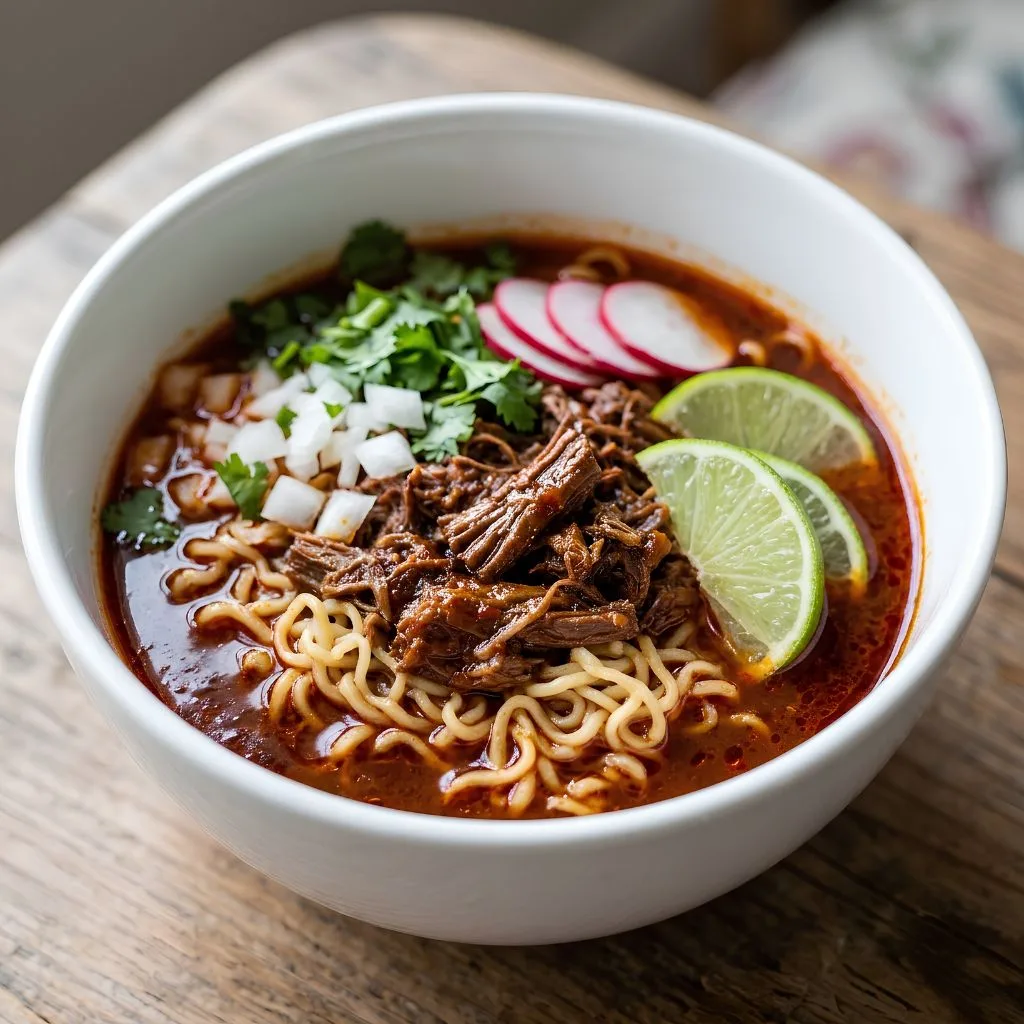 Mexican Birria Ramen Recipe