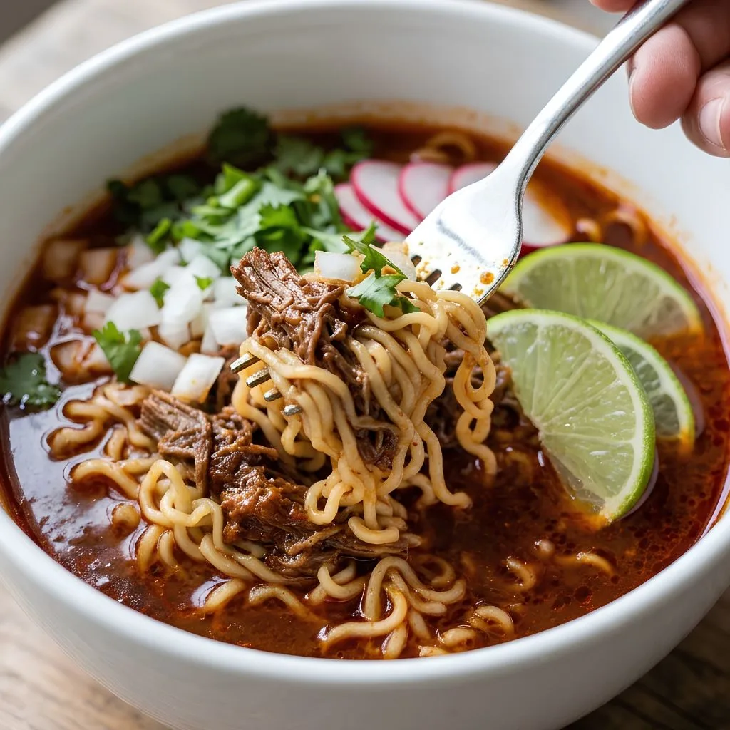 Mexican Birria Ramen Recipe