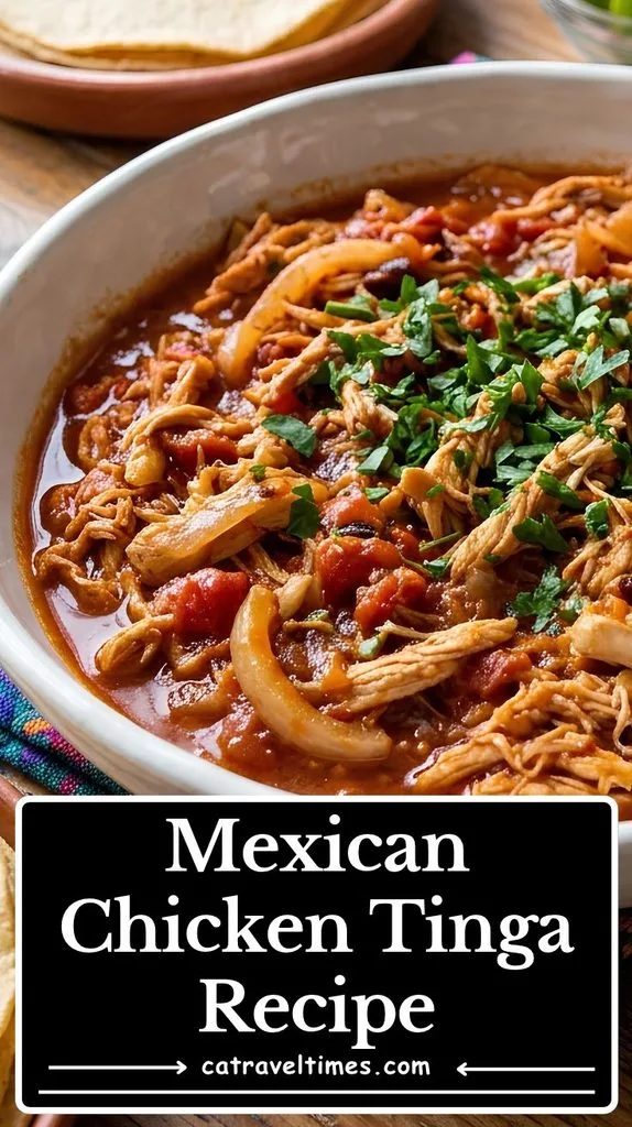 Mexican Chicken Tinga Recipe Ready