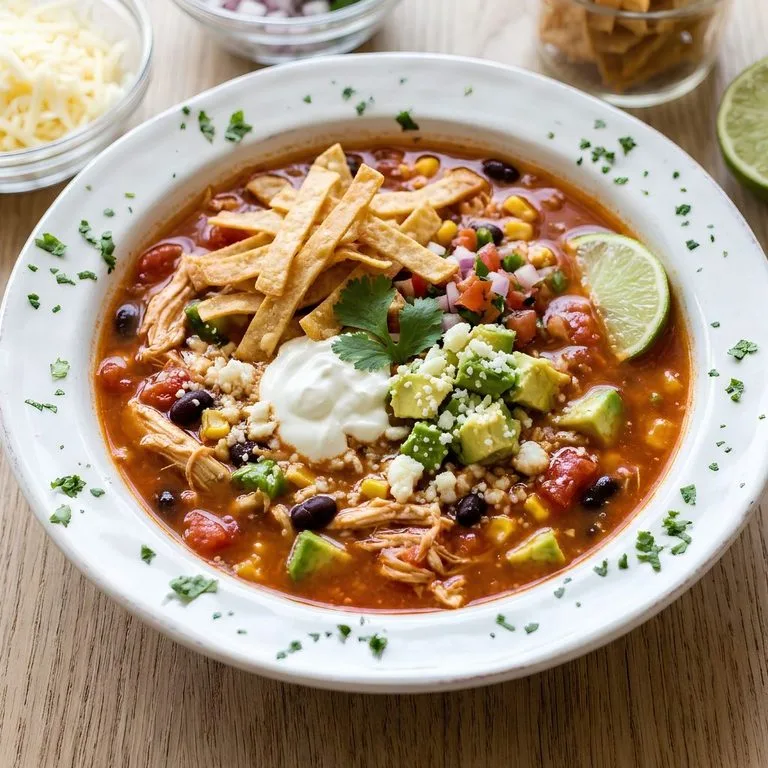 Mexican Tortilla Soup Recipe