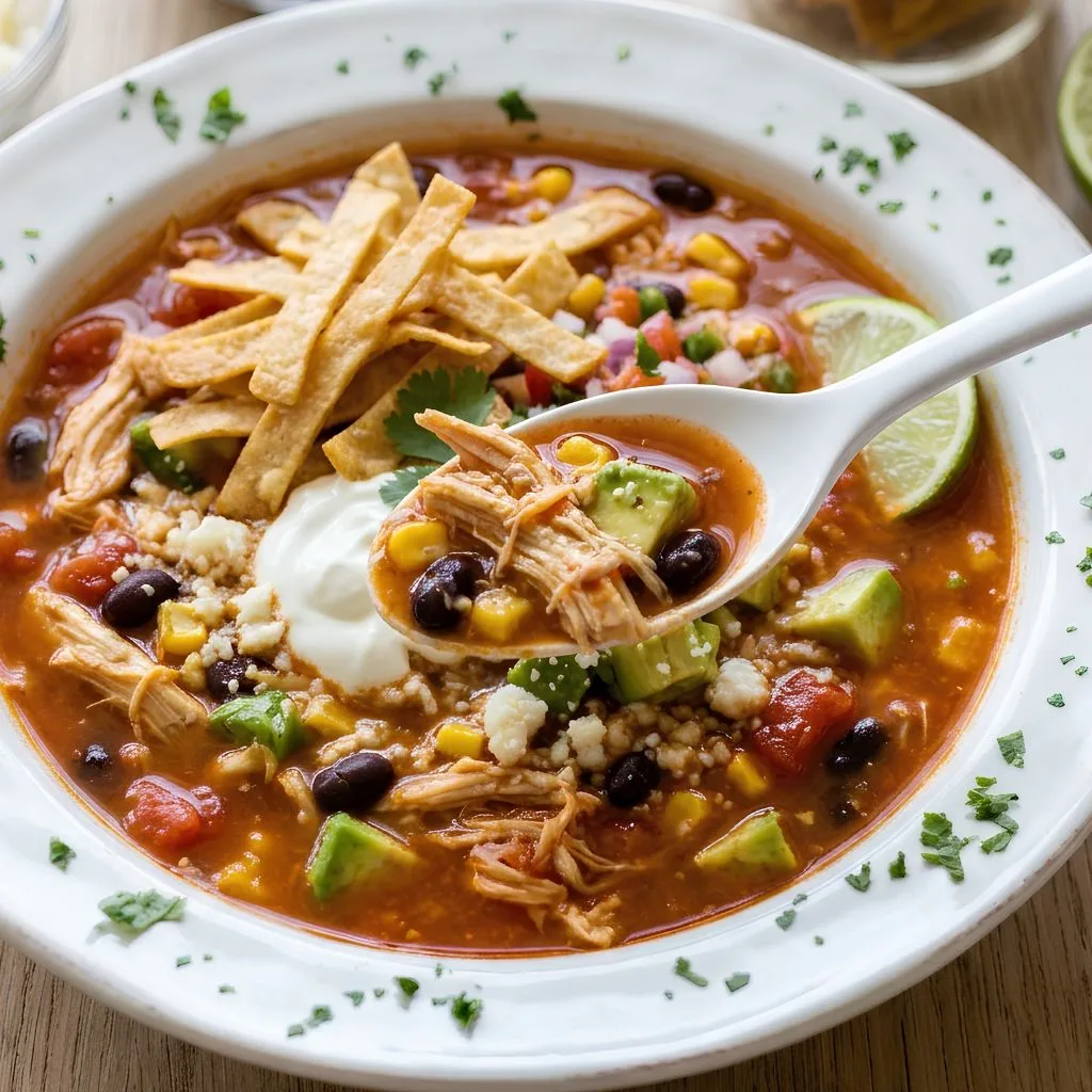 Mexican Tortilla Soup Recipe