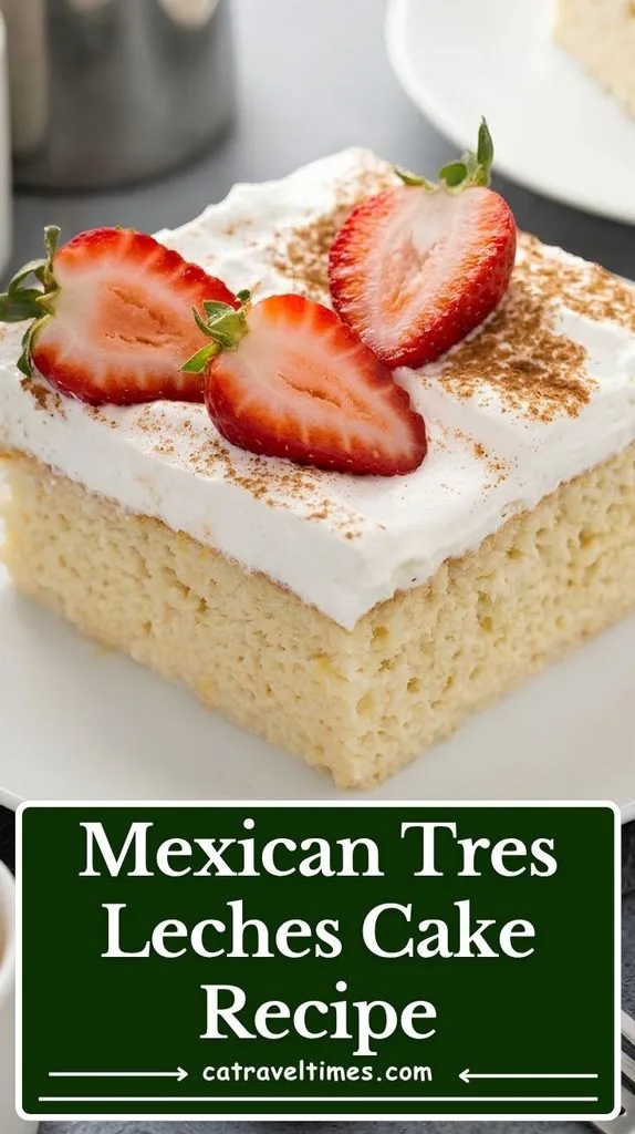 Mexican Tres Leches Cake Recipe