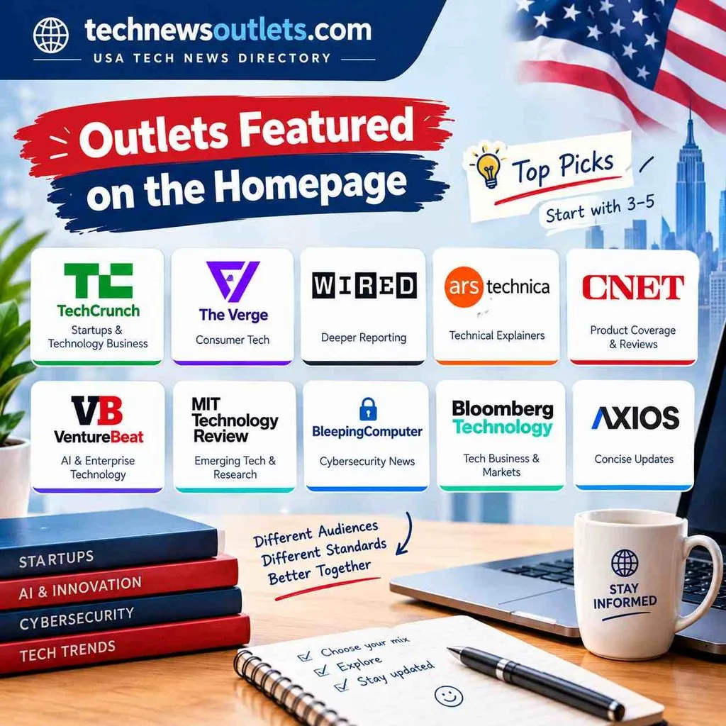 Outlets Featured on the Homepage