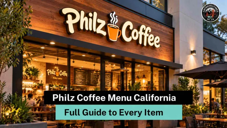Philz Coffee Menu California