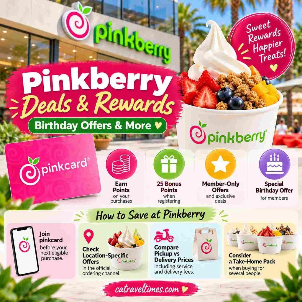 Pinkberry Deals, Rewards, and Birthday Offers in 2026