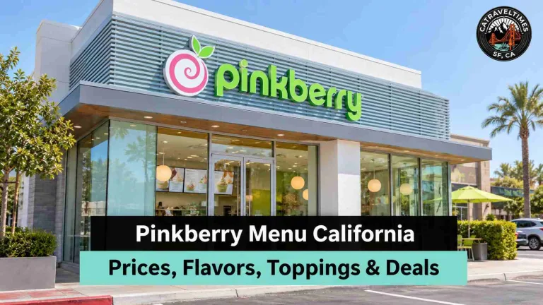 Pinkberry Menu California