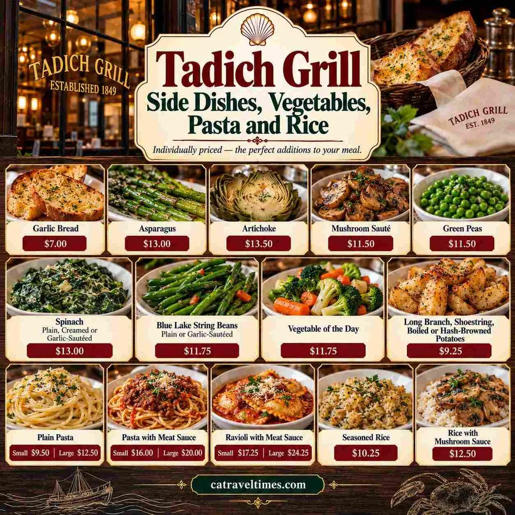 Side Dishes Vegetables Pasta and Rice 1
