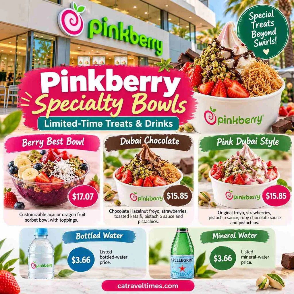 Specialty Bowls, Limited-Time Treats, and Drinks