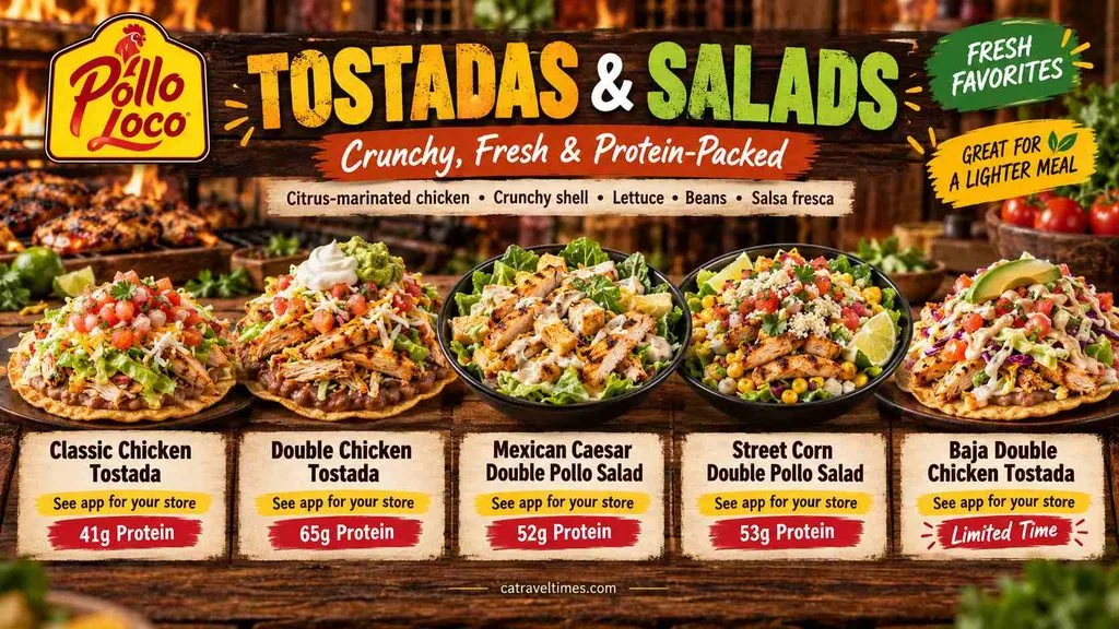 Tostadas and Salads