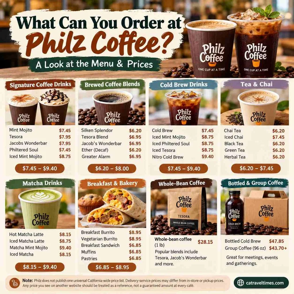 What Can You Order at Philz Coffee?