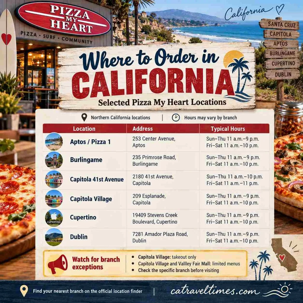 Pizza My Heart Menu California: Prices, Slices & Full Guide 10 Where to Order in California