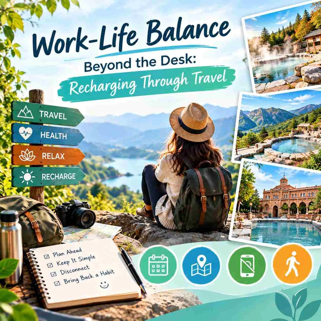 Work-Life Balance Beyond the Desk Recharging Through Travel
