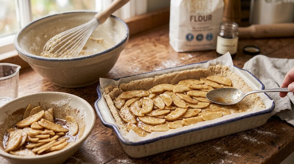 Simple Caramel Apple Bars Recipe: Buttery Shortbread Fall Dessert 9 image 133